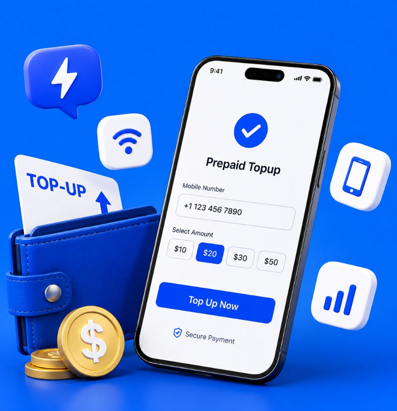 Recharge prépayée instantanée