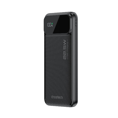 CHOETECH 10000mAh Power Bank – 22.5W USB-C + Dual USB-A