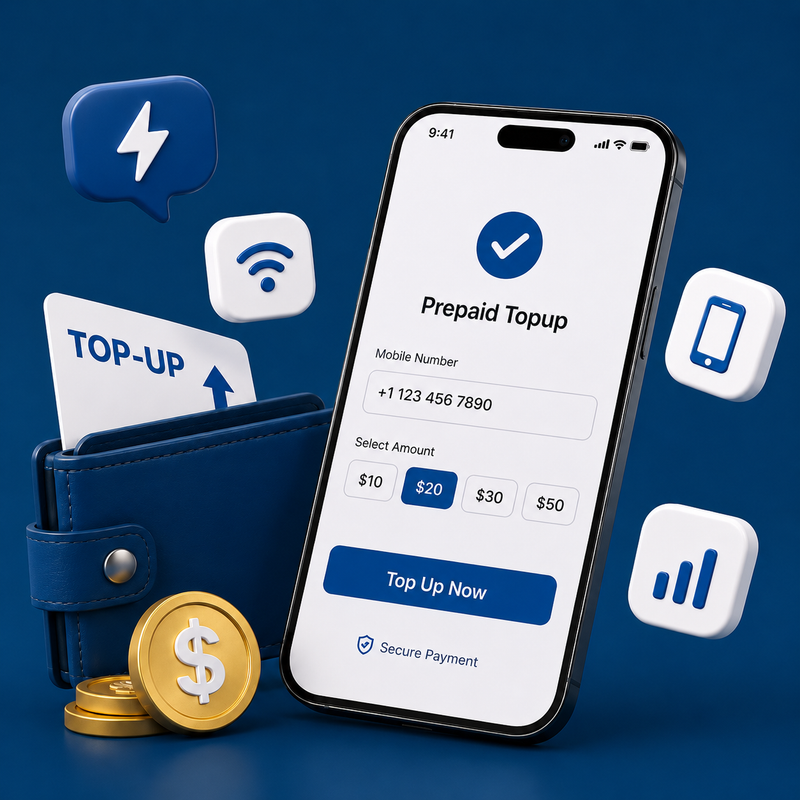 Instant Prepaid Top-up